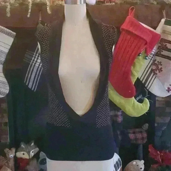 Charlotte Russe Jackets & Blazers - Polka dot vest